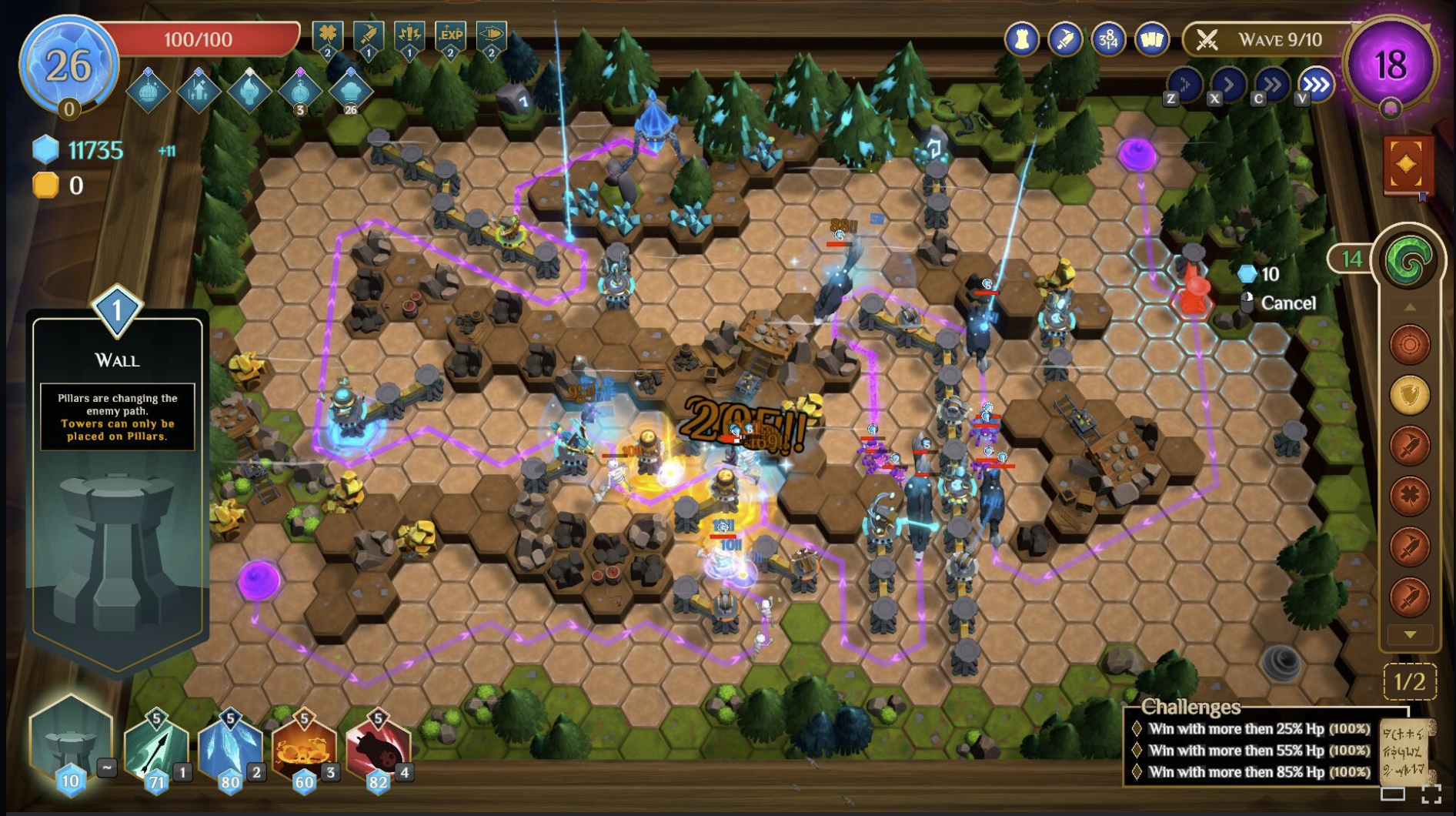 Hextalia gameplay screenshot
